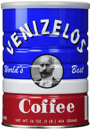 Venizelos Greek Coffee (1 lb) 24-Pack Case
