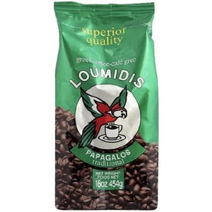 Papagalos Loumidis Ground Coffee (1 lb) 12-pack Case